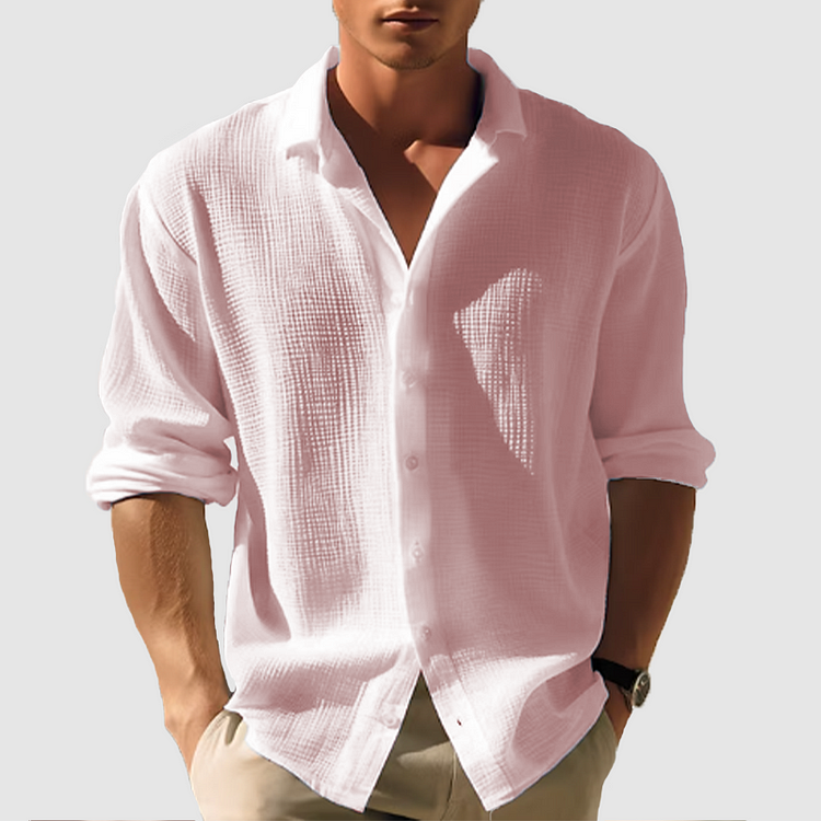 Men's Casual Button-Down Shirt for Everyday Style 4