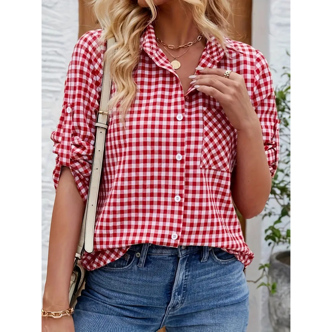 Women's Cotton Casual Shirt-1