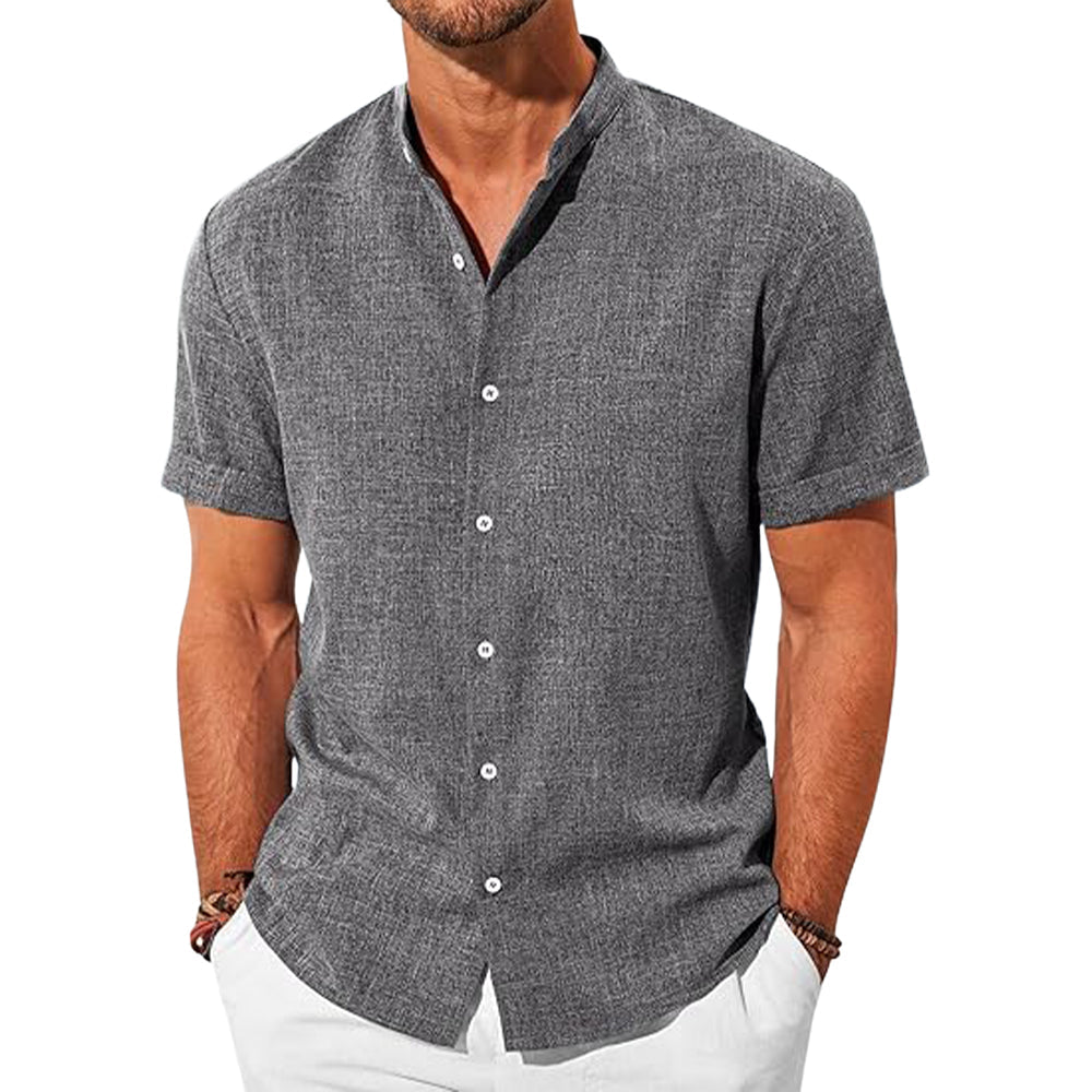 Men's Linen Shirt - Modern Elegance with Relaxed Sophistication 3