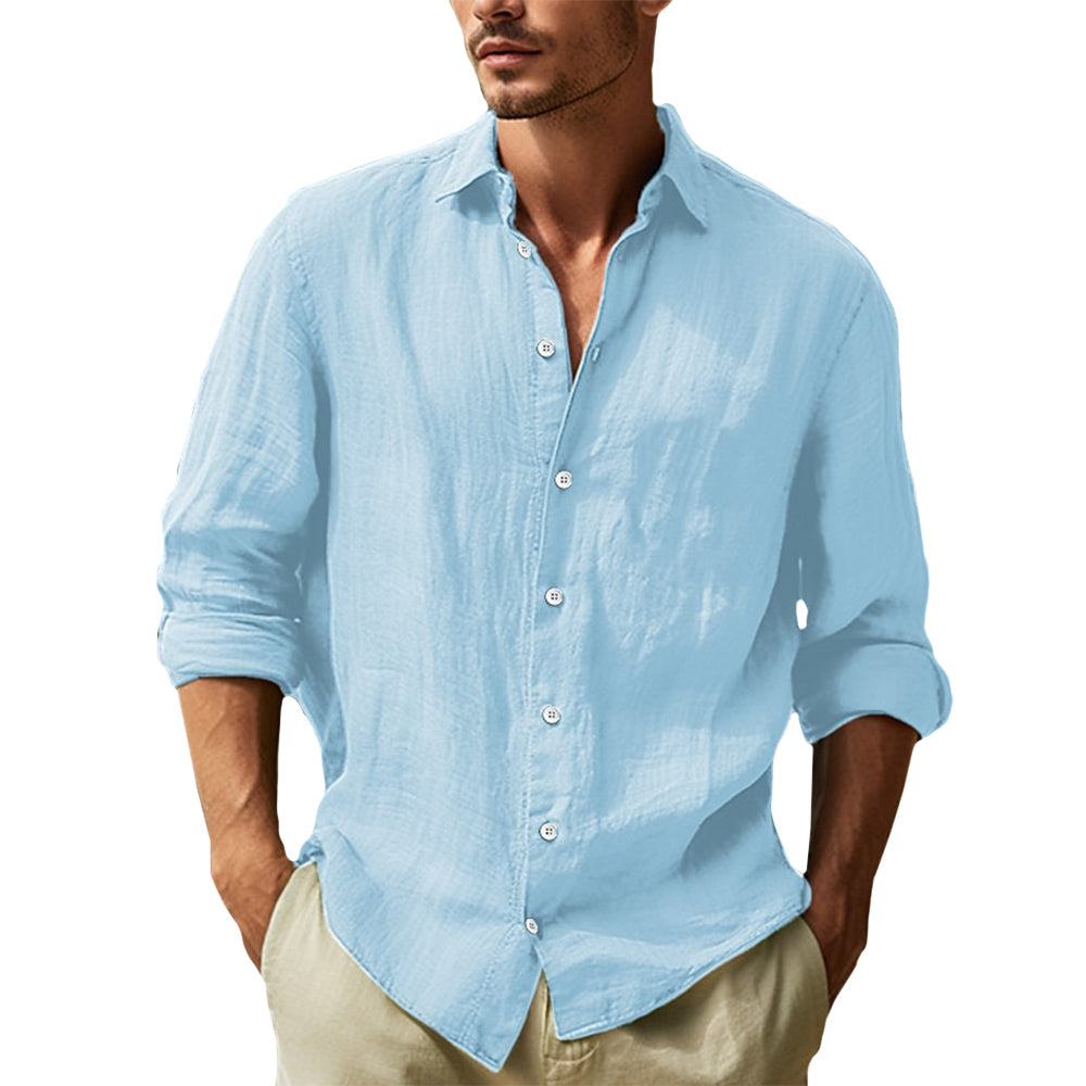 Men's Linen Relaxed Fit Shirt 3