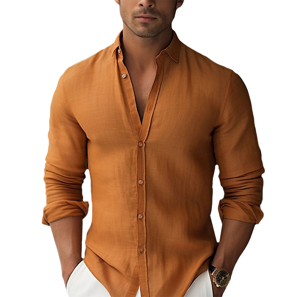 Men's Lightweight Casual Shirt for Versatile Style 6