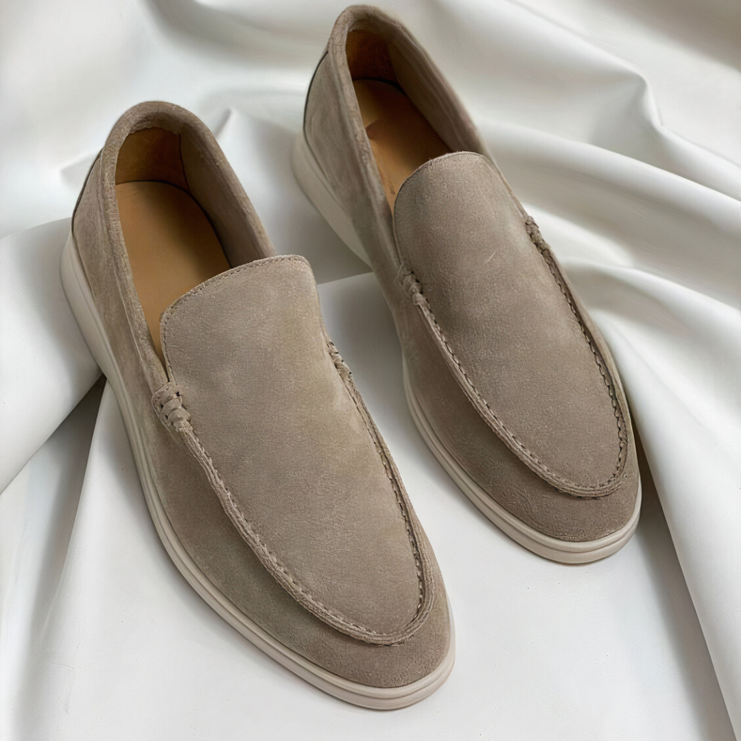 Variant image for Men's Lightweight Brown Loafers Shoes-9
