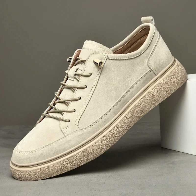 Men's Synthetic Leather Casual Trainers-2