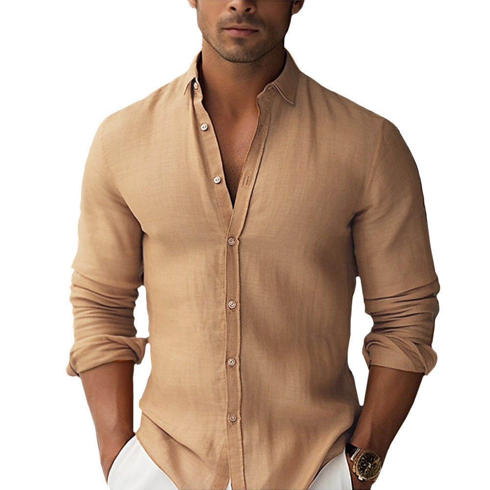 Men's Lightweight Casual Shirt for Versatile Style 5
