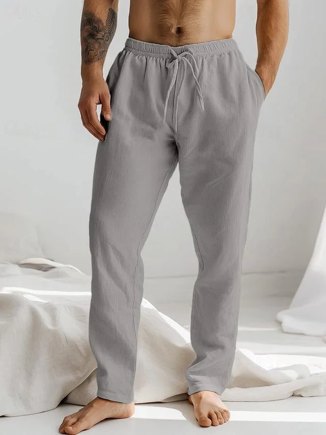 Variant image for Men's Linen Casual Pants-7