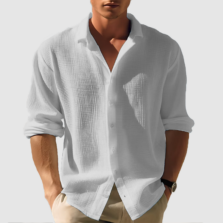 Men's Casual Button-Down Shirt for Everyday Style 5