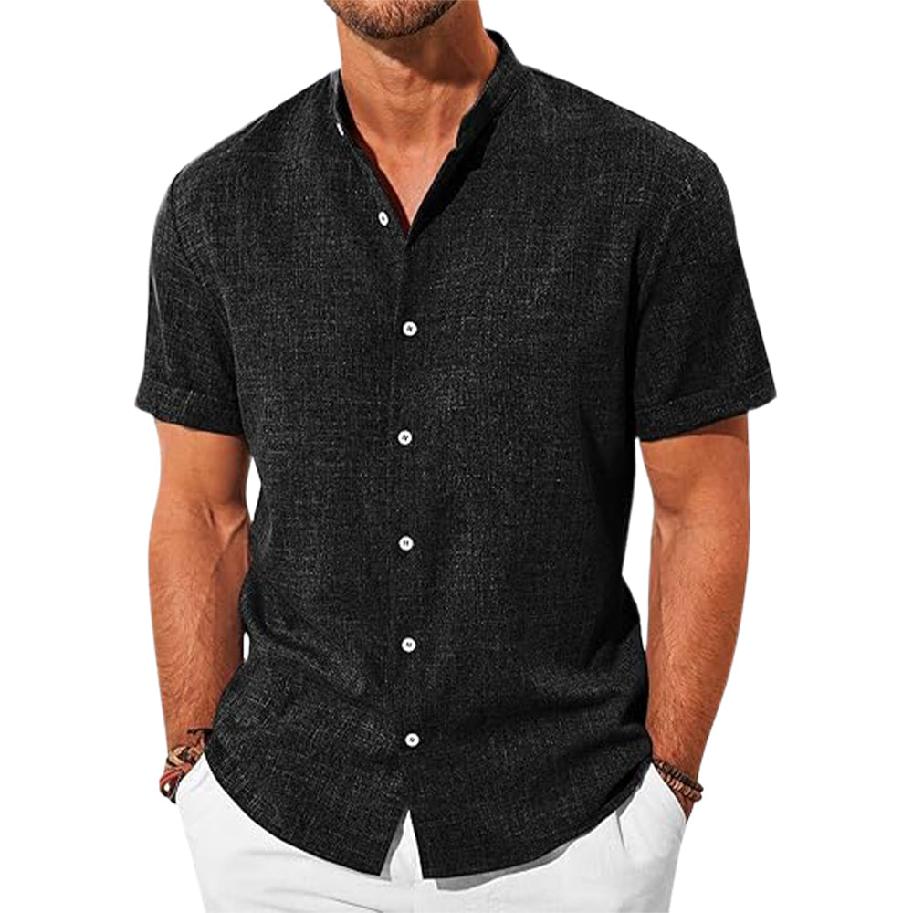 Men's Linen Shirt - Modern Elegance with Relaxed Sophistication 4