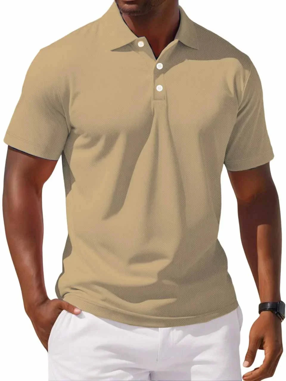 Variant image for Men's Cotton Polo Shirt Classic Fit-37
