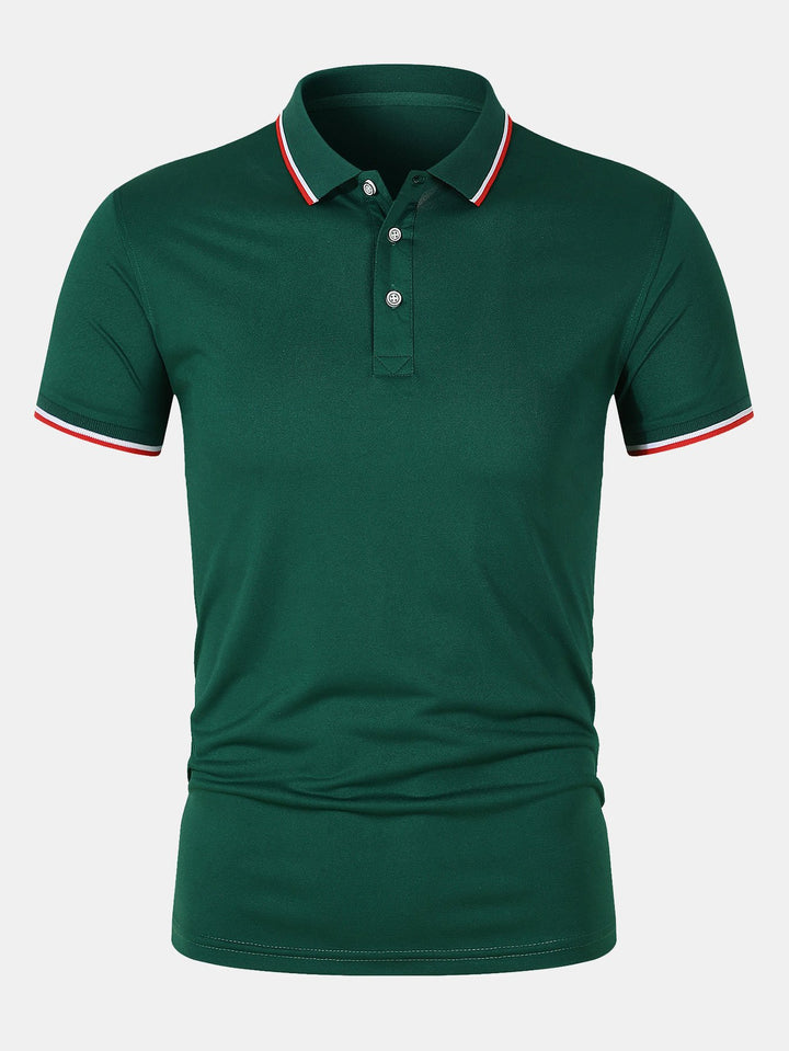Men's Slim Fit Polo Shirt - Breathable Fashion Top 4