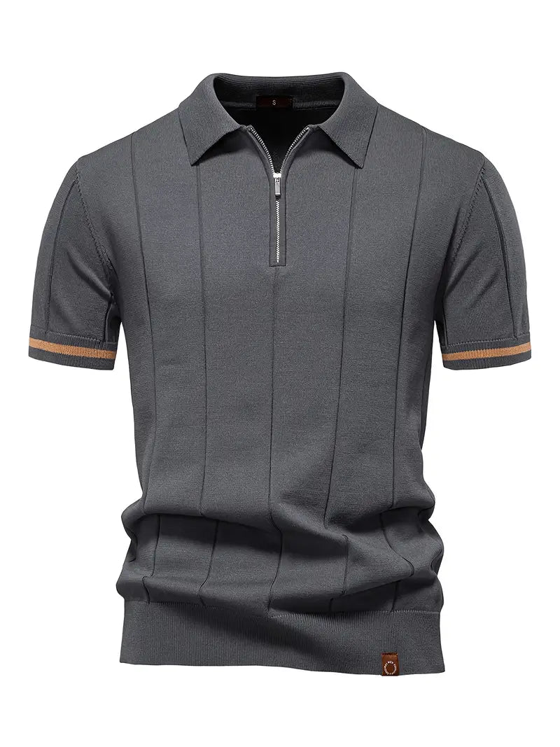 Men's Cotton Polo Shirt Modern Fit-5