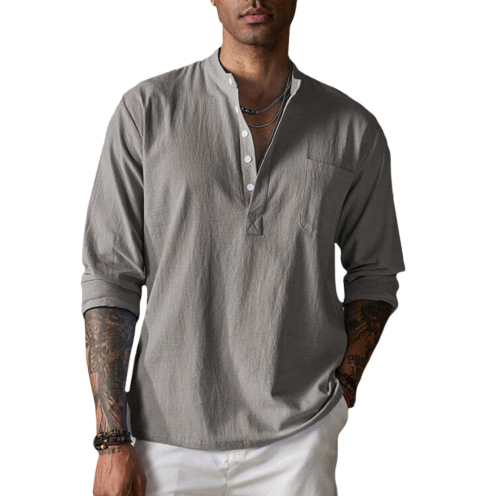 Men's Lightweight Casual Shirt for Spring and Summer Wear 4