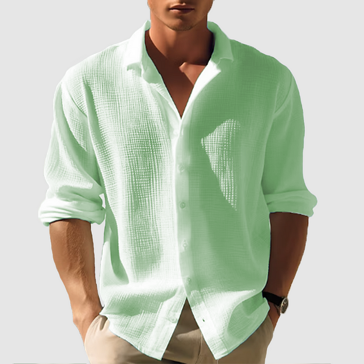 Men's Casual Button-Down Shirt for Everyday Style 3