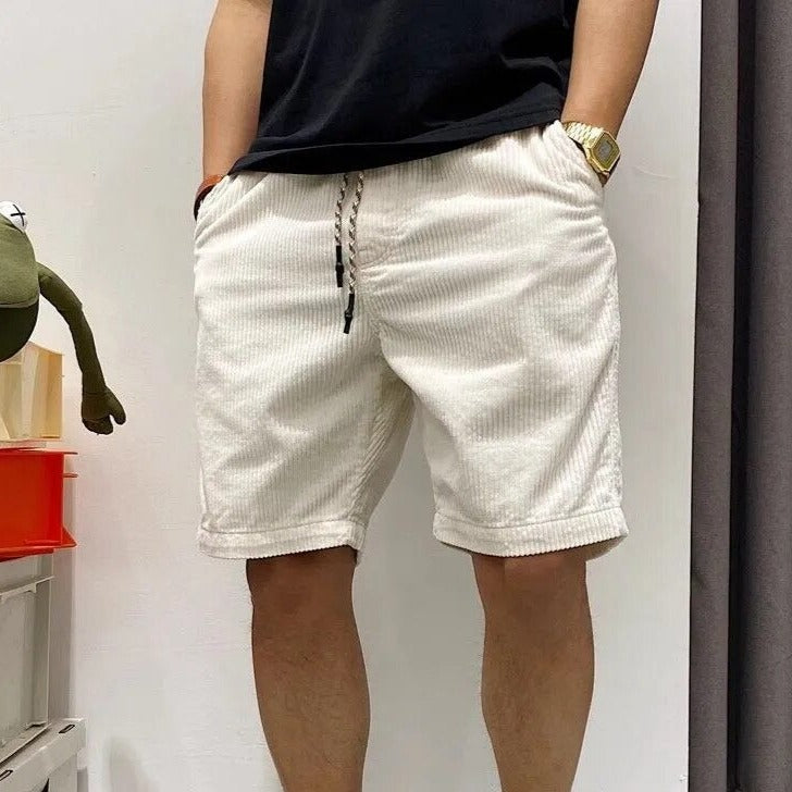 Men's Corduroy Shorts for Casual Summer Outings 4