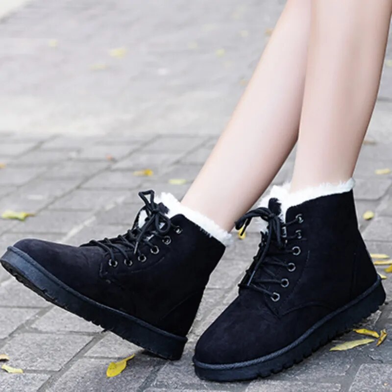 Ankle Boots - Lace Up Ankle Shaft & Firm Stable Support