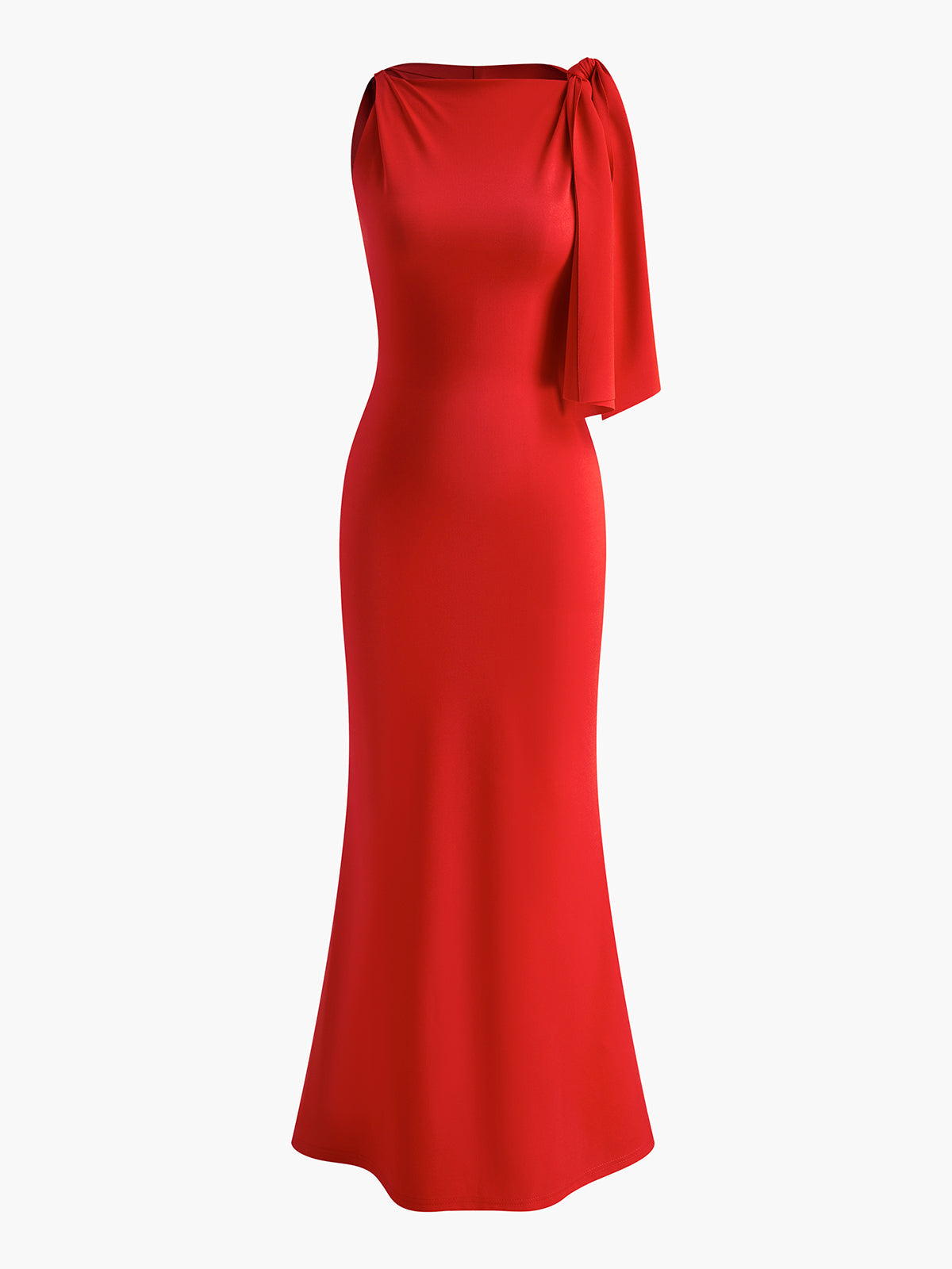 Variant image for Women's Knotted Sleeveless Maxi Dress-11