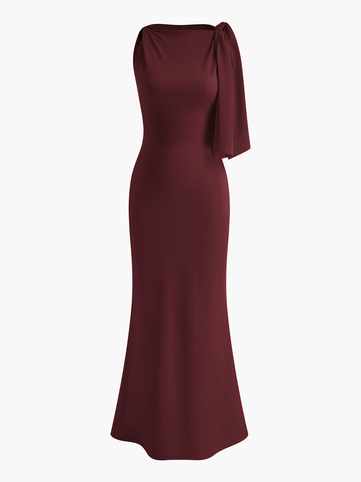 Variant image for Women's Knotted Sleeveless Maxi Dress-16