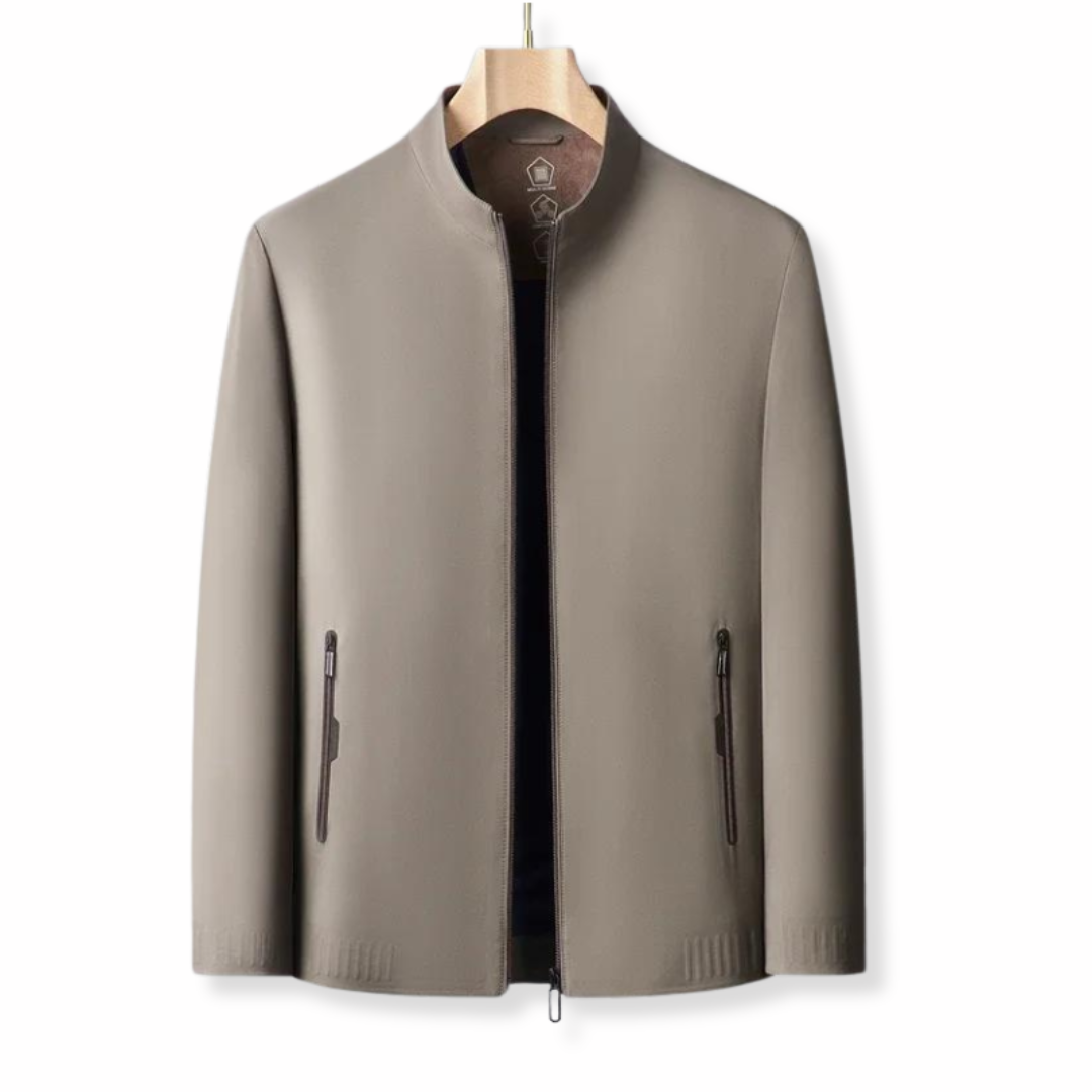 Men's Cotton Bomber Jacket-3