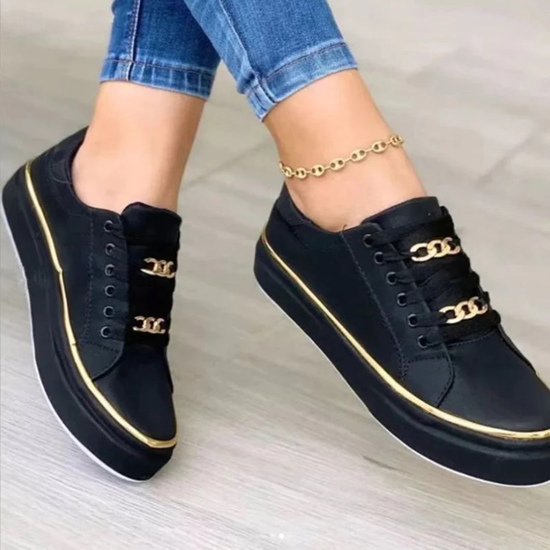 Women's Leather Shoes Comfortable-6