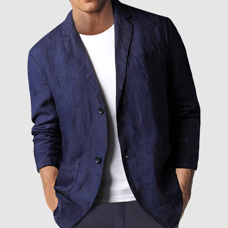 Blazer – Breathable Blend Fabric & Lightweight Ease