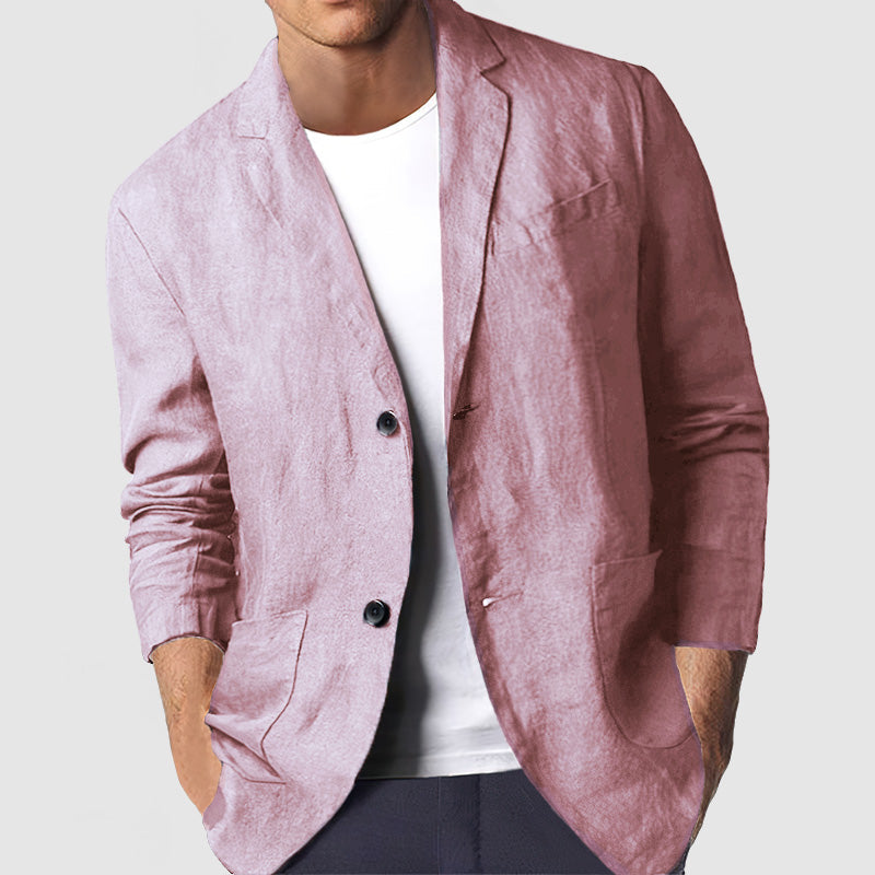 Blazer – Breathable Blend Fabric & Lightweight Ease
