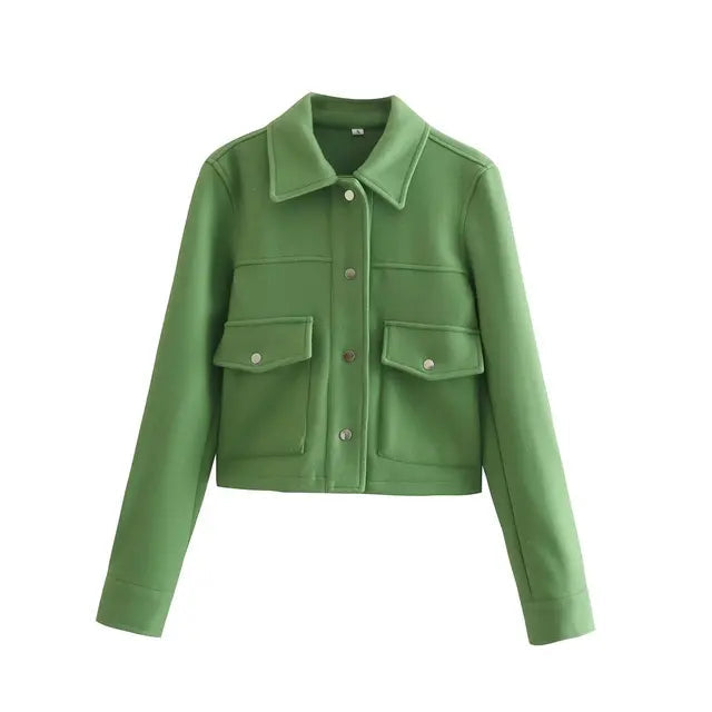 Blazer Jacket - Tailored Contour And Pocketed Organization