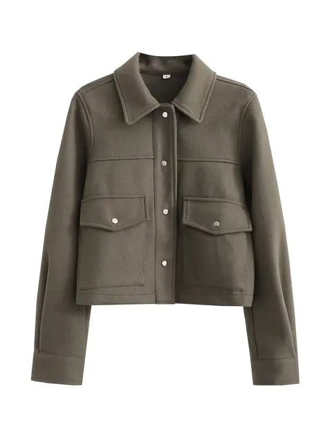 Blazer Jacket - Tailored Contour And Pocketed Organization