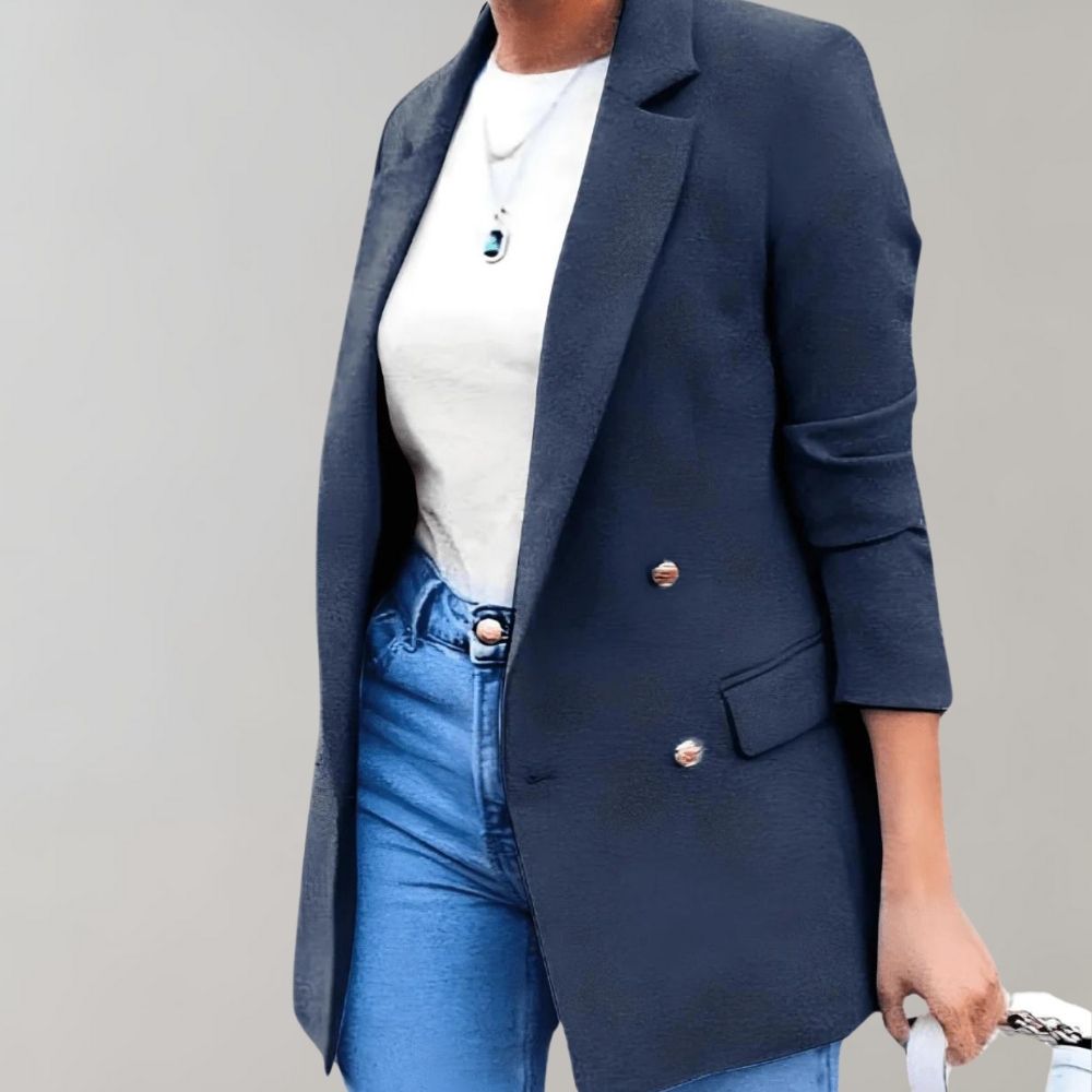 Blazer - Structured Front & Smooth Layering Comfort Fit