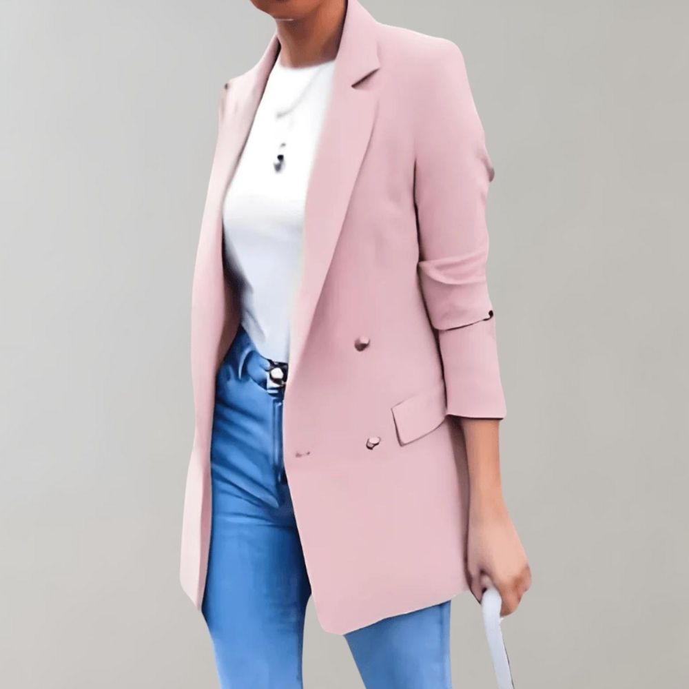 Blazer - Structured Front & Smooth Layering Comfort Fit