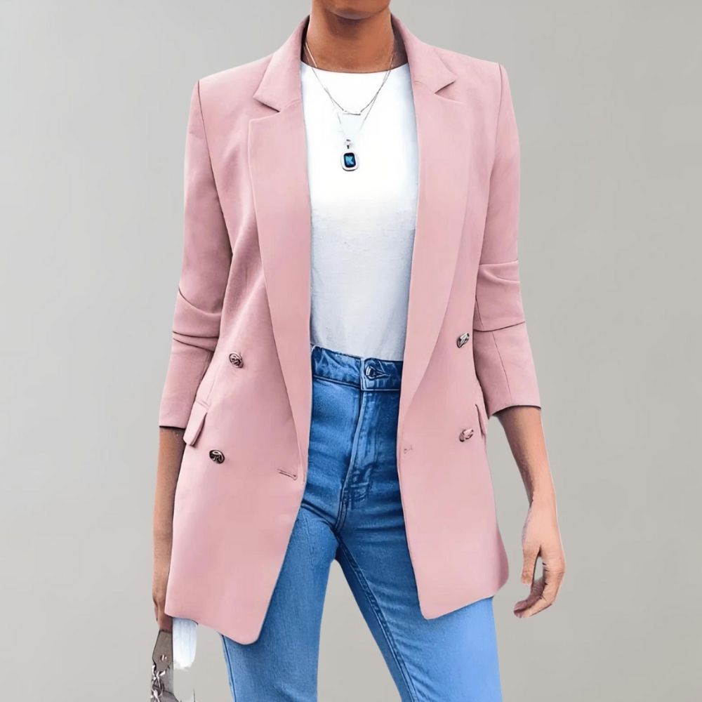 Blazer - Structured Front & Smooth Layering Comfort Fit