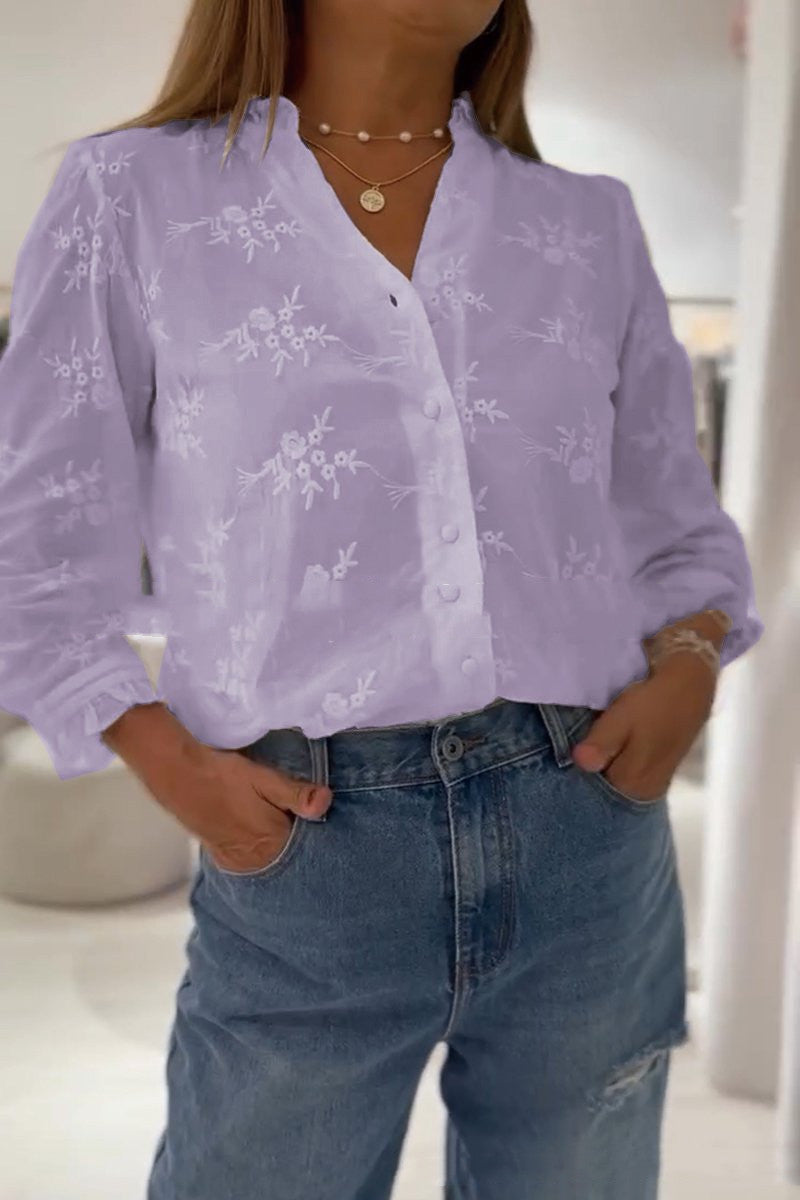 Variant image for Women's Soft Blend Blouse for Everyday Comfort-2