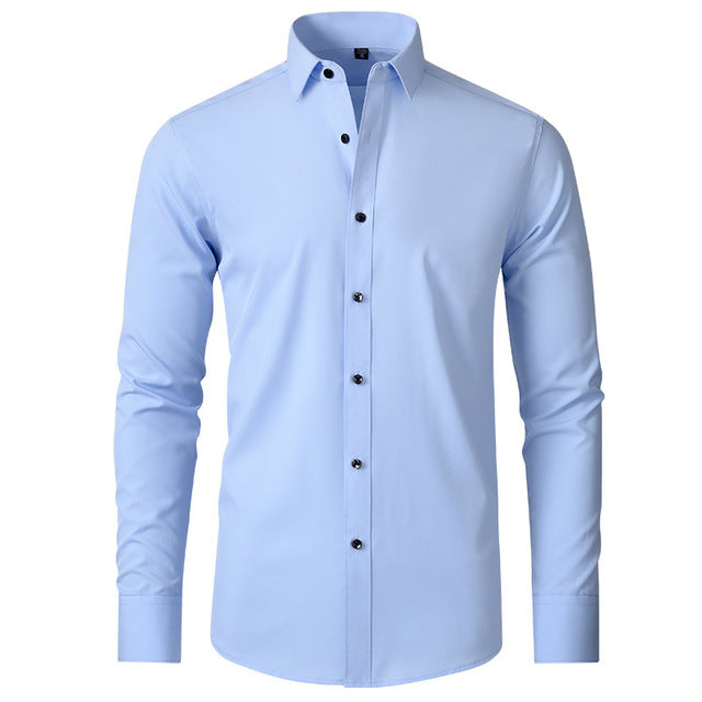 Blouse - Polyester Blend Elastic Panels & Flexible Shape