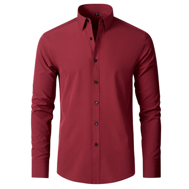 Blouse - Polyester Blend Elastic Panels & Flexible Shape