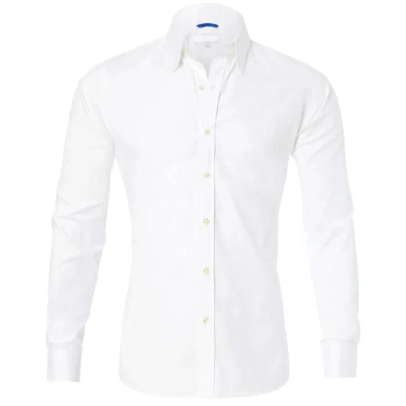 Blouse - Polyester Blend Hidden Zip And Wrinkle Control