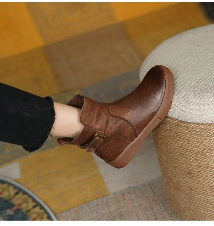 Boots – Vintage Shape Low Ankle Profile & Cushioned Insole