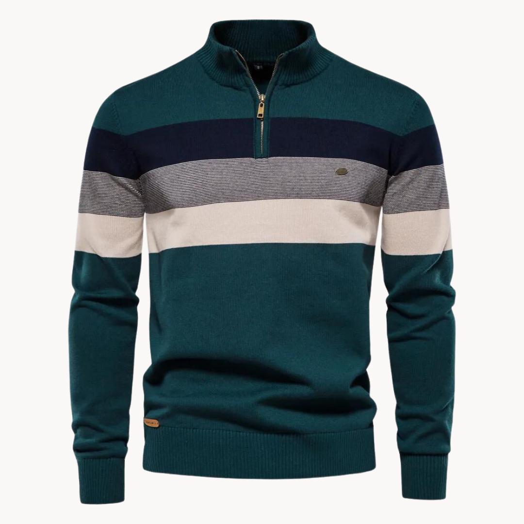 ByCastello | Quarter-Zip Sweater