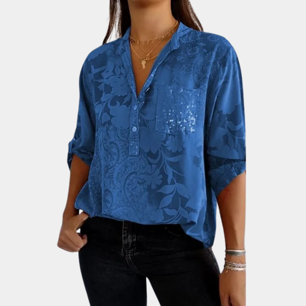 Variant image for Women's Lightweight Long Sleeve Blouse-29