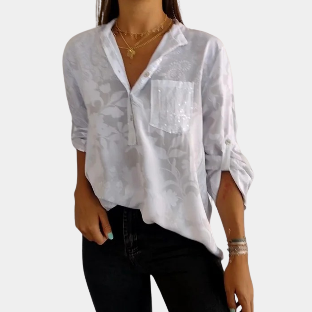 Variant image for Women's Lightweight Long Sleeve Blouse-21