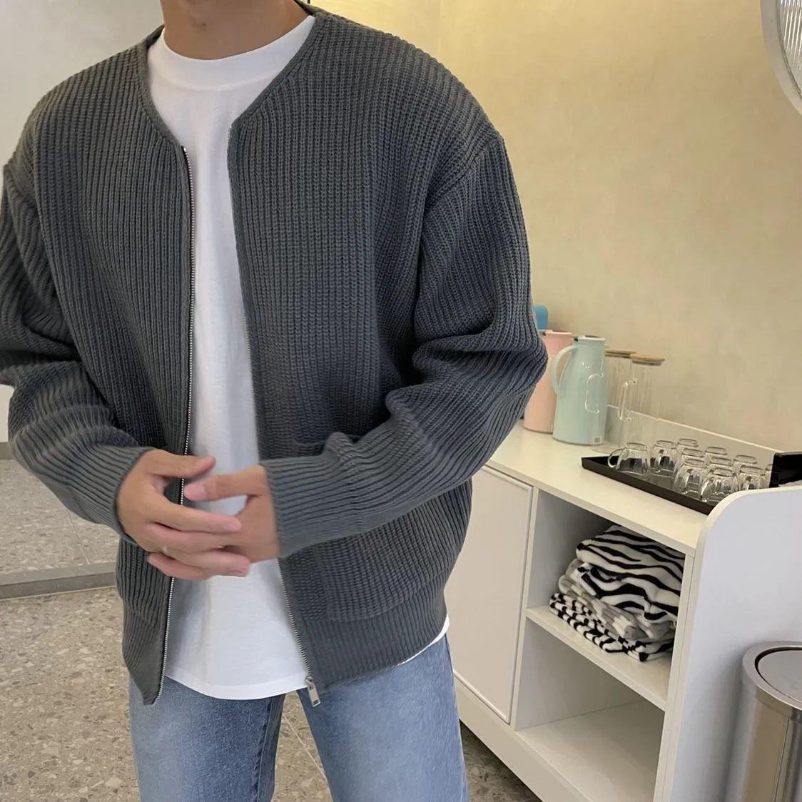 Cardigan - Knit Blend Open Front And Breathable Warmth