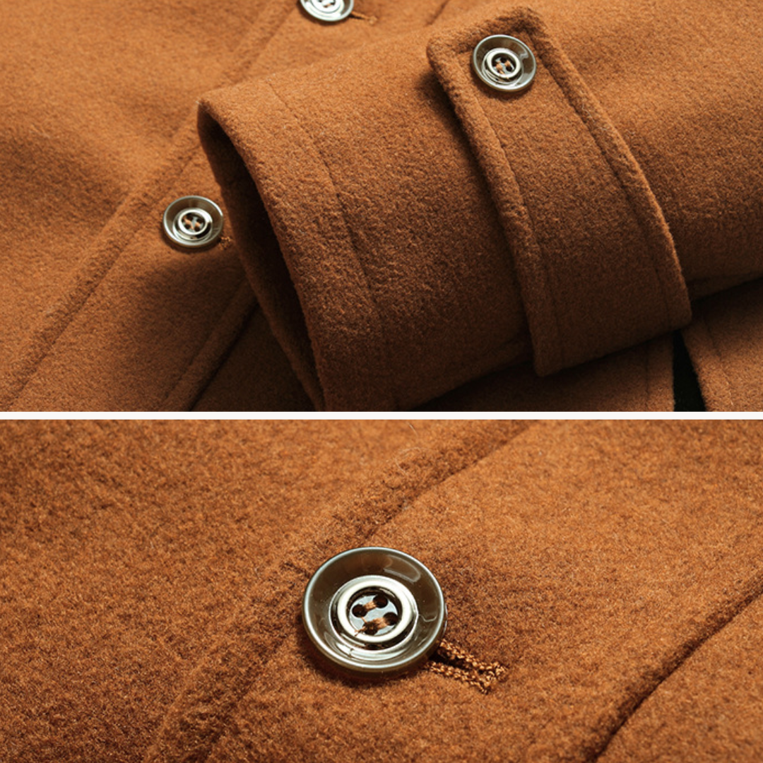 Coat - Military Structured Shape & Layering Support