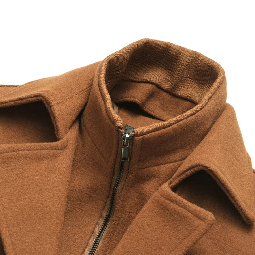 Coat - Military Structured Shape & Layering Support
