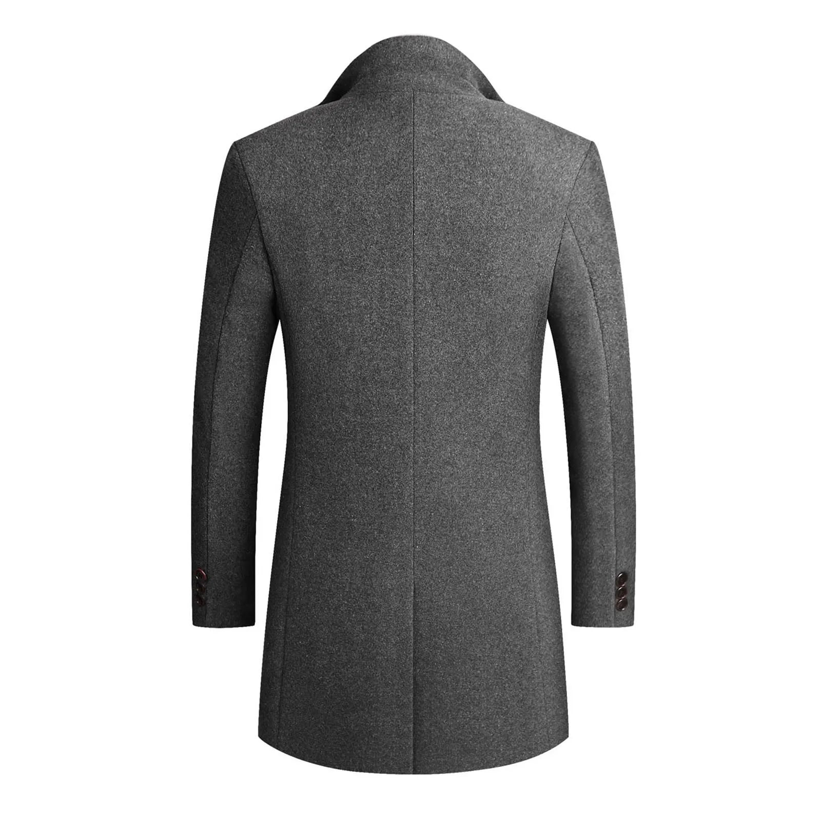 Coat- Warm Blend Wind Resistant Outer And Insulating Lining