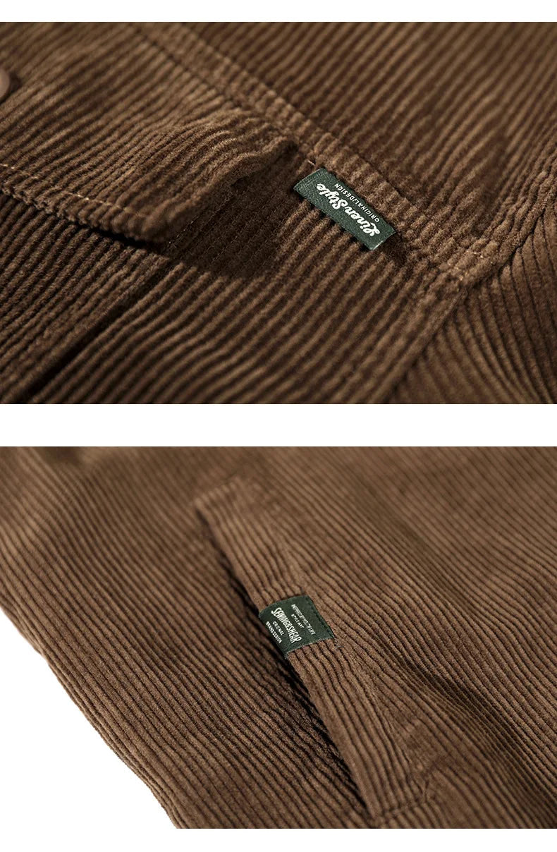 Cord Blend Shirt - Textured Surface & Easy Layering By Castello