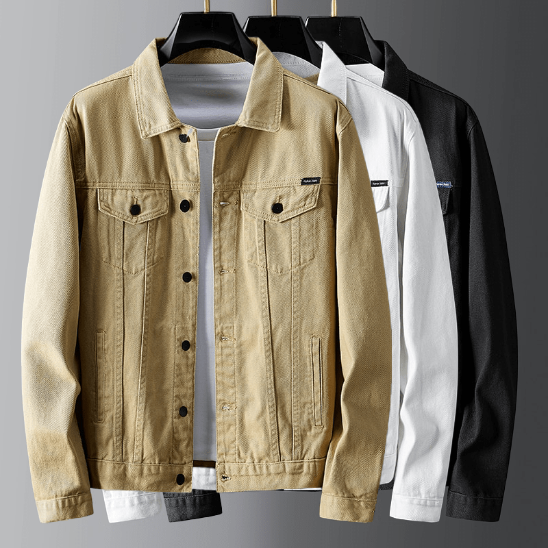 Denim Jacket - Structured Front & Allows Free Movement