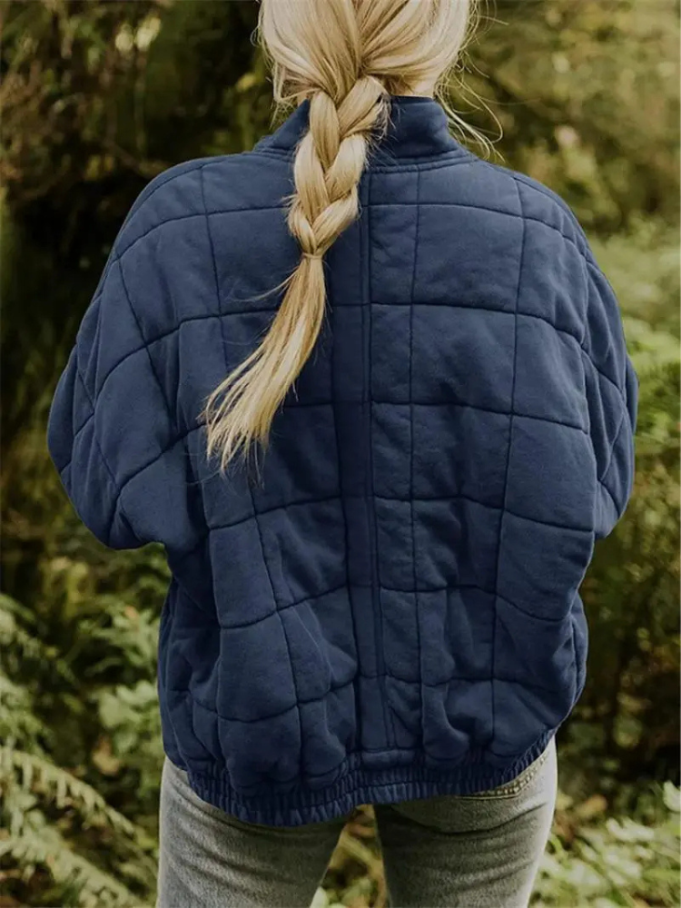 Down Blend Jacket – Oversized Hooded & Wind Blocking