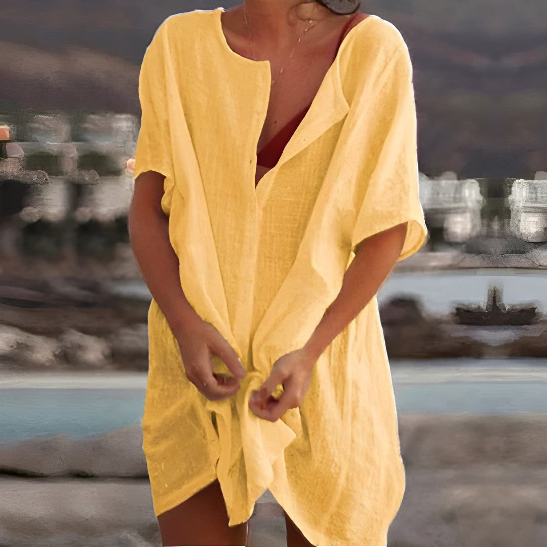 Dress – Breathable Blend Cover Up & Loose Shape Layering
