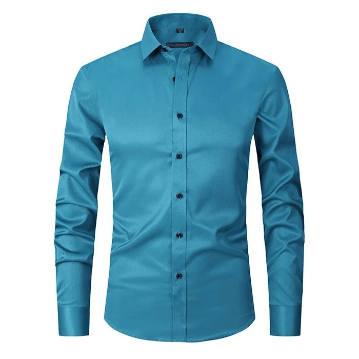 Dress Shirt – Slim Cut & Button Front For Secure Fit