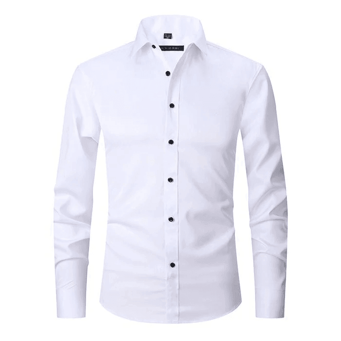Dress Shirt – Slim Cut & Button Front For Secure Fit