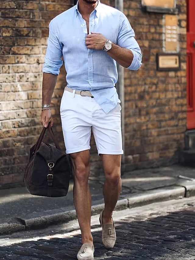Dress Shirt – Soft Blend Tailored Fit & Neat Silhouette