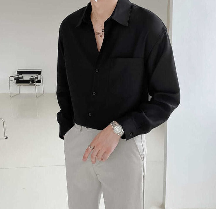 Fabric Blend Shirt – Italian Cut Trim Shape & Easy Care