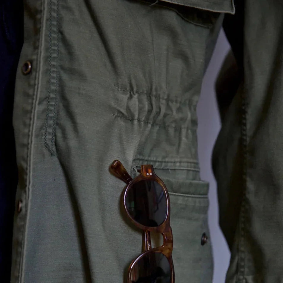 Field Jacket – Broken-In Polyester Blend & Breathable Fit